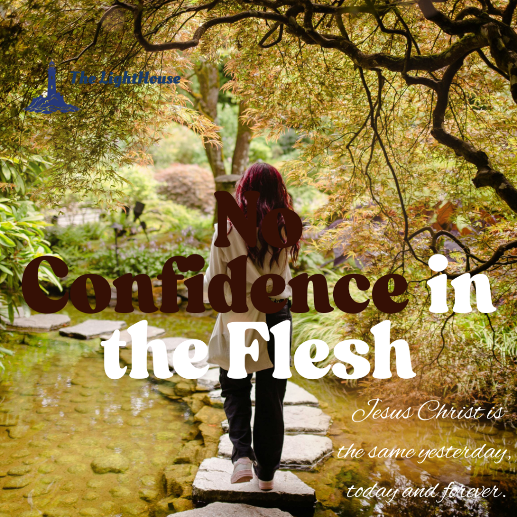 No Confidence in the Flesh