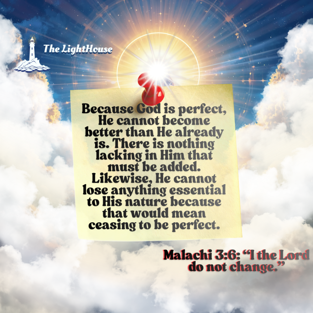 Unchangeable God