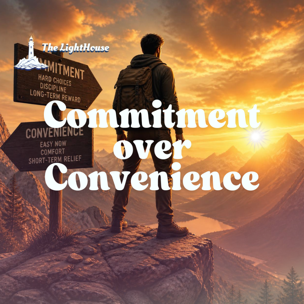 Commitment over Convenience
